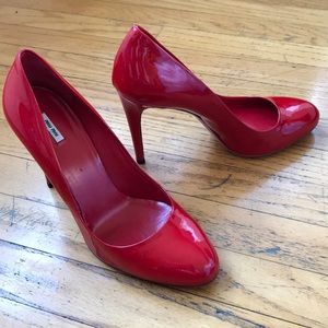 Miu Miu red patent stilettos ♥️